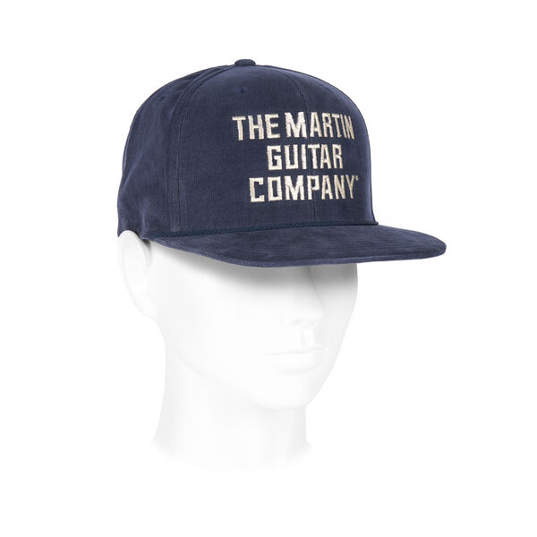 Martin Blue Denim Corduroy Hat image number 3